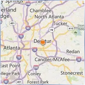 Agnes Scott College Location Map Agnes Scott College Location Map