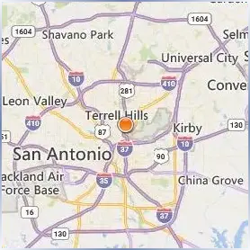 Trinity University Location Map Trinity University Location Map